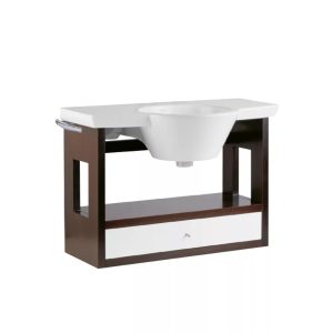 VANITORY FERRUM DE COLGAR MARINA YH83C B3 80 CON MESADA LOSA 85 3 AG.