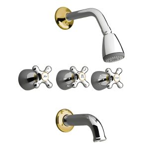 FV 103/62 MARGOT GRIFERIA DE DUCHA C/TRANSFERENCIA CROMO ORO