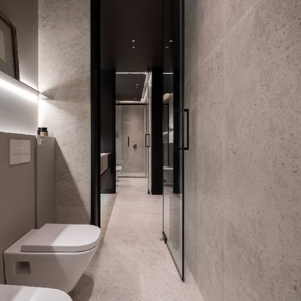 PORCELANATO VITE 80X80 ARIDO IVORY CJ 1,92 MT2 (PIEDRA MARFIL) - Imagen 2