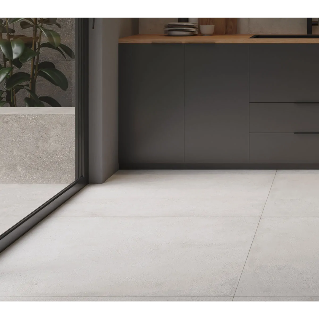 PORCELANATO SAN LORENZO 80X80 METROPOLIS OFF WHITE CJ 1,92 MT2 (PIEDRA CLARA) - Imagen 3