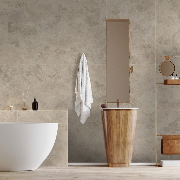 PORCELANATO VITE 80X160 PORC.CARSO BEIGE NAT. CJ.3,84 M2 - Image 3