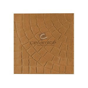 LANIK 40X40 ADOQ.CIRC.CHICO TERRACOTA CJ.0.64 M2