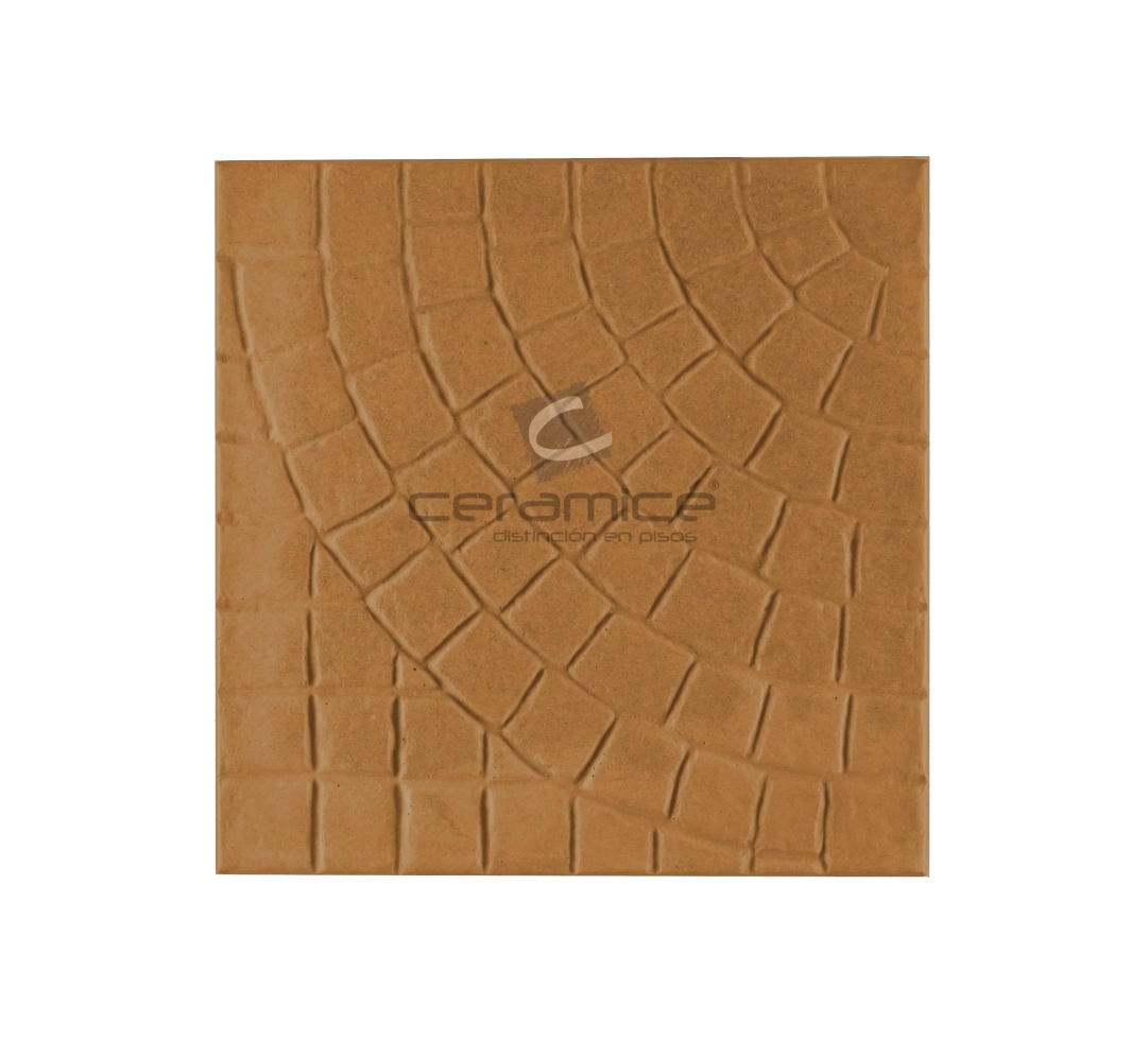LANIK 40X40 ADOQ.CIRC.CHICO TERRACOTA CJ.0.64 M2