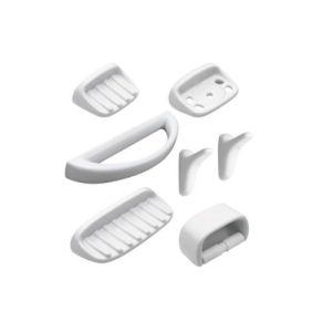 FERRUM SET ACCESORIOS DE LOSA COMPACTO X 7 PIEZAS BLANCAS AJE7V