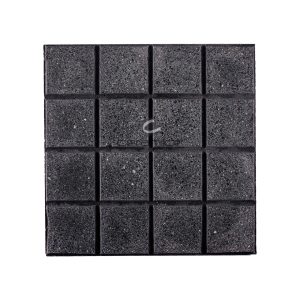 LANIK 40X40 ART.8501 BALDOSON PREN.RECTO GDE.PUL.NEGRO X M2