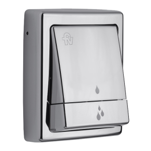 FV 368.04 TAPA C/TECLA CUADRADA DOBLE PARA VALVULA DE DESCARGA CR.