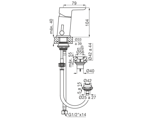 FV 189/B5 PUELO MONOC.BIDET CR. HAS - Image 2