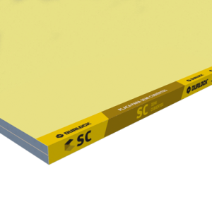 DURLOCK PLACA SEMI CUBIERTOS 1,20X2,40M 12,5MM X UNID