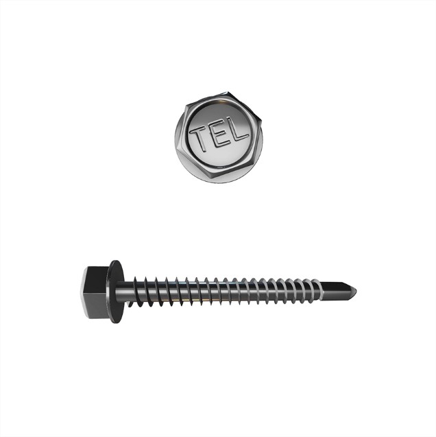 TORNILLO DRYWALL T1 MECHA CABEZA HEXAGONAL 10X3/4''