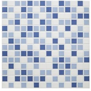 CERAMICA SCOP 33X33 AQUA  MIX BLUE CJ.1,96 M2