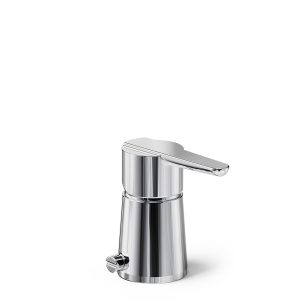 HIDROMET 8402 FLAT BIDET MONOCOMANDO CROMO