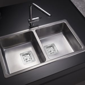 JOHNSON QUADRA Q76A BACHA DE SOBREPONER 77,5X43,5X17,5