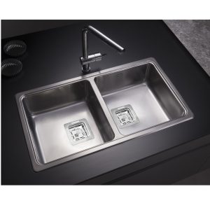JOHNSON QUADRA Q76A BACHA DE SOBREPONER 77,5X43,5X17,5