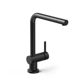 HIDROMET 6370NEGR JOCKEY MONOC. COCINA PICO RECTO BLACK