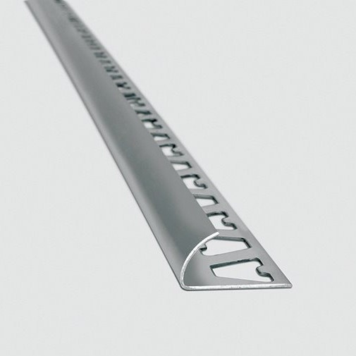 ATRIM GUARDACANTO 1582ESM ACERO ARCO 12MM MATE X 2,5 MT