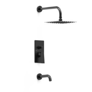 HIDROMET 9403NEGR RAPTOR DUCHA C/TRANSF. BLACK