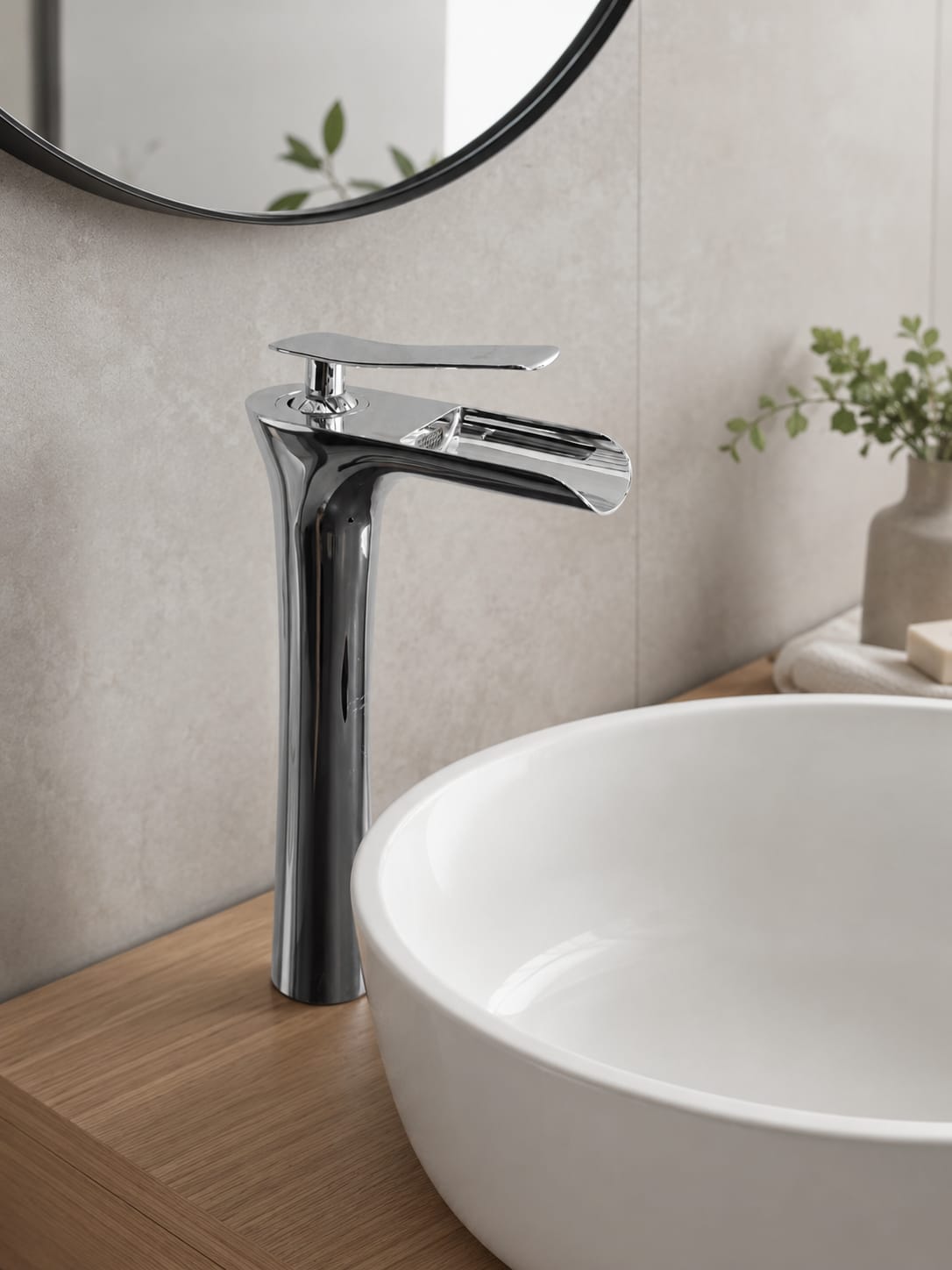 ULTRAGRIF DEPP LAVATORIO ALTO MONOCOMANDO CASCADA CR. - Imagen 2