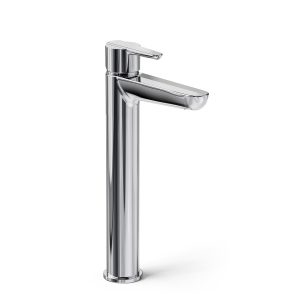 HIDROMET 8415 FLAT LAVATORIO MONOCOMANDO ALTO CROMO