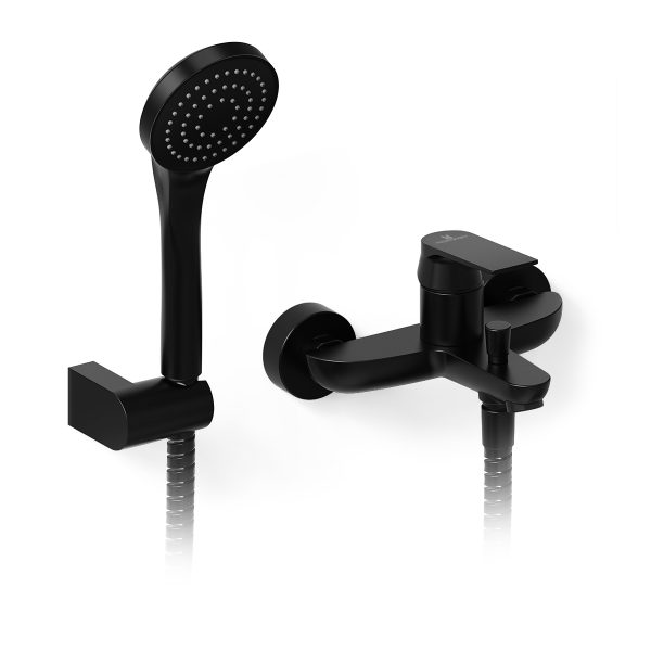 HIDROMET 9477NEGR RAPTOR DUCHA C/TRANSF. EXTERIOR BLACK