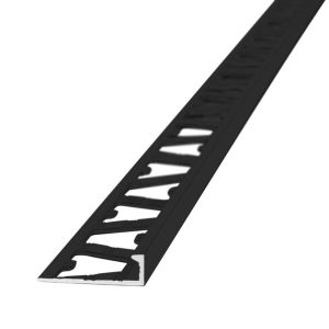 ATRIM PERFIL L 1658 ALUMINIO NEGRO 10MM X2,5 MT