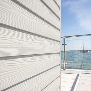 PLACA  SIDING CEDRAL BLANCO TEX. 3,60X0,2 e:8MM XUNID (RAL 9016)