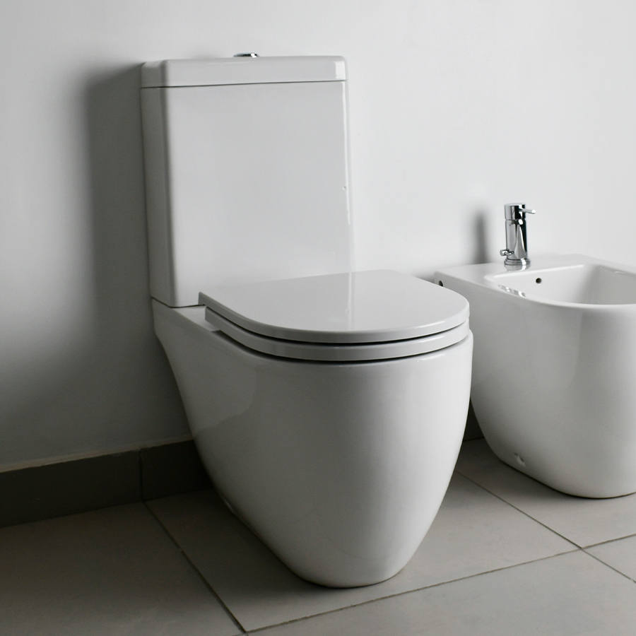 FERRUM IOLQ2-B FONTANA INODORO LARGO 4,5LT DESC 250 BCO - Imagen 3