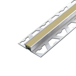 ATRIM JUNTA DILATACION EURO 5767  ALUMINIO 12MM BEIGE X2,5 MT