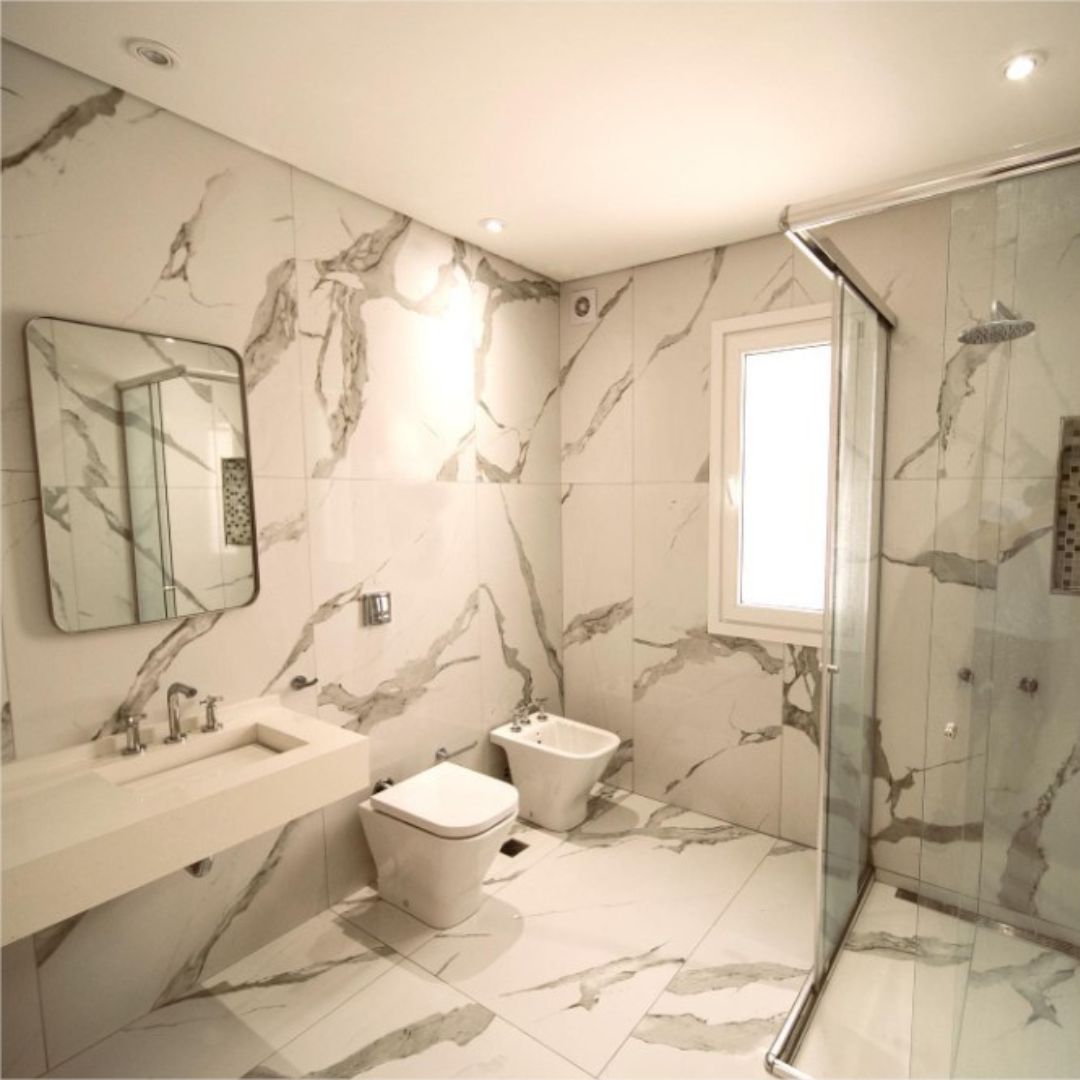 PORCELANATO SPL 80X160 CALACATA WHITE SAT.CJ.3,72 M2