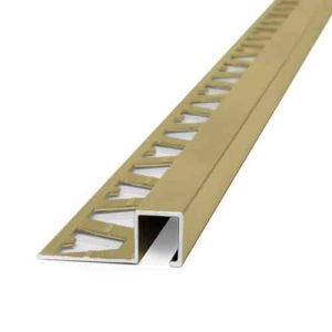 ATRIM GUARDACANTO 3422 ALUM.QUADRA 10X10 MM X2,5M ORO MATE