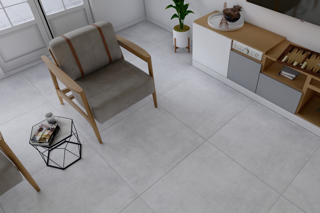 CERAMICA CORTINES 60X60 PORTLAND GREY CJ.1.44 M2 - Imagen 2