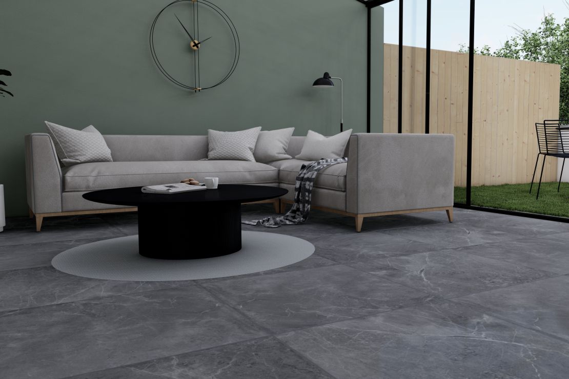 CERAMICA CORTINES 60X60 MARMOL BRESCIA FORTE CJ.1.44 M2 (MARMOL GRIS) - Imagen 3