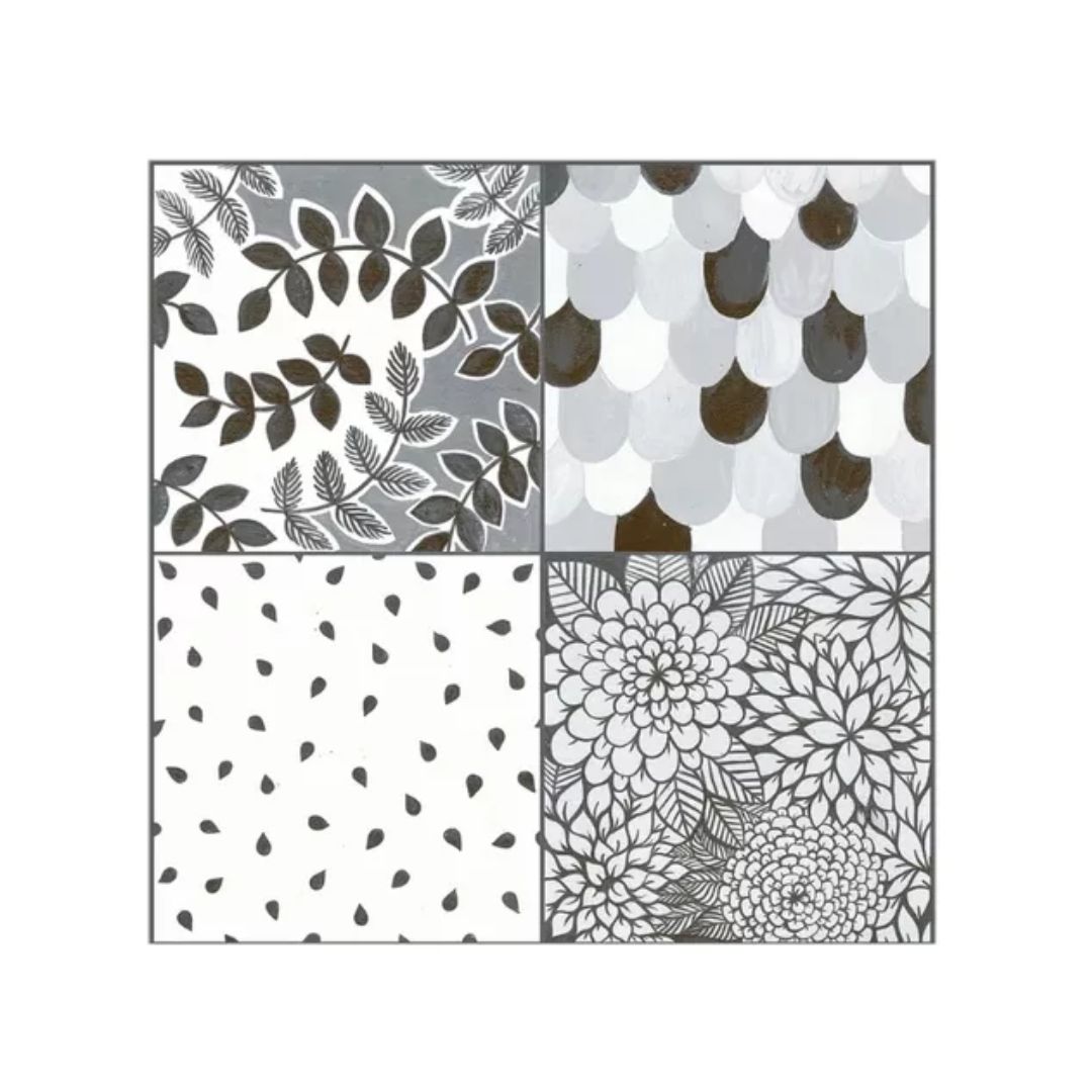 CERAMICA SAN LORENZO 45X45 VOLTA TIZA CJ 2.05 M2