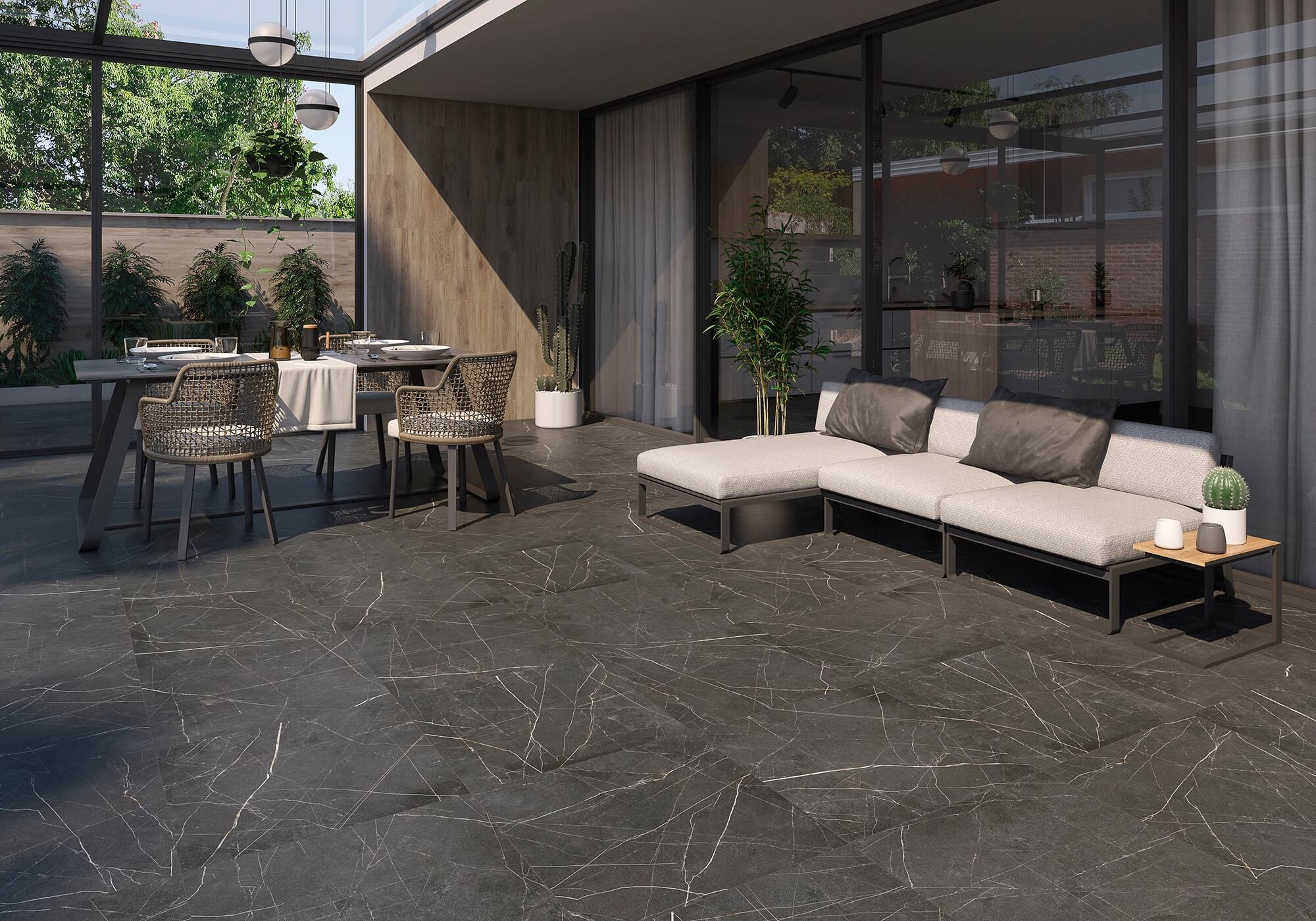 NAVARTI PORC.60X120 STATUS GRAFITO CJ 1,44 MT2 - Image 2