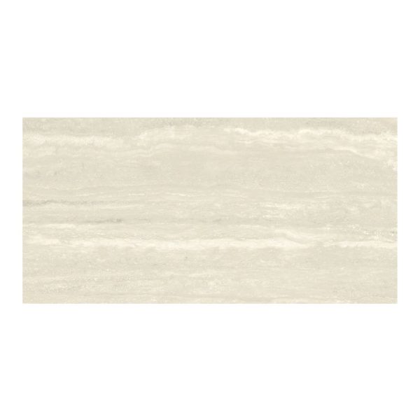 ILVA 60X120 PORC.TRAVERTINO WHITE CJ 1,44 M2 