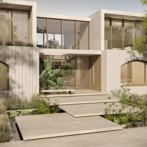 ILVA 60X120 PORC.TRAVERTINO BEIGE OUT