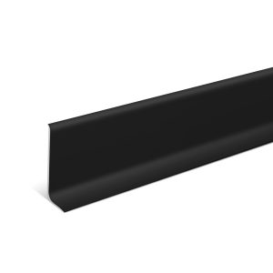 ATRIM ZOCALO ALUM SLIM 2066 100MM NEGRO MATE X 2.5MTL