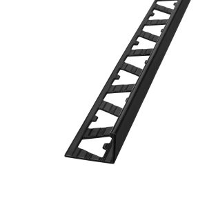 ATRIM PERFIL L 1674 ALUMINIO CARBON 12MM X2,5 MT