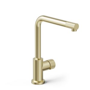 HIDROMET 9870GOLD TEXTURE MONOC. COCINA PICO RECTO GOLD