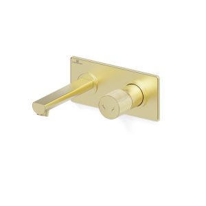 HIDROMET 9880GOLD TEXTURE LAVATORIO MONOC. PARED GOLD