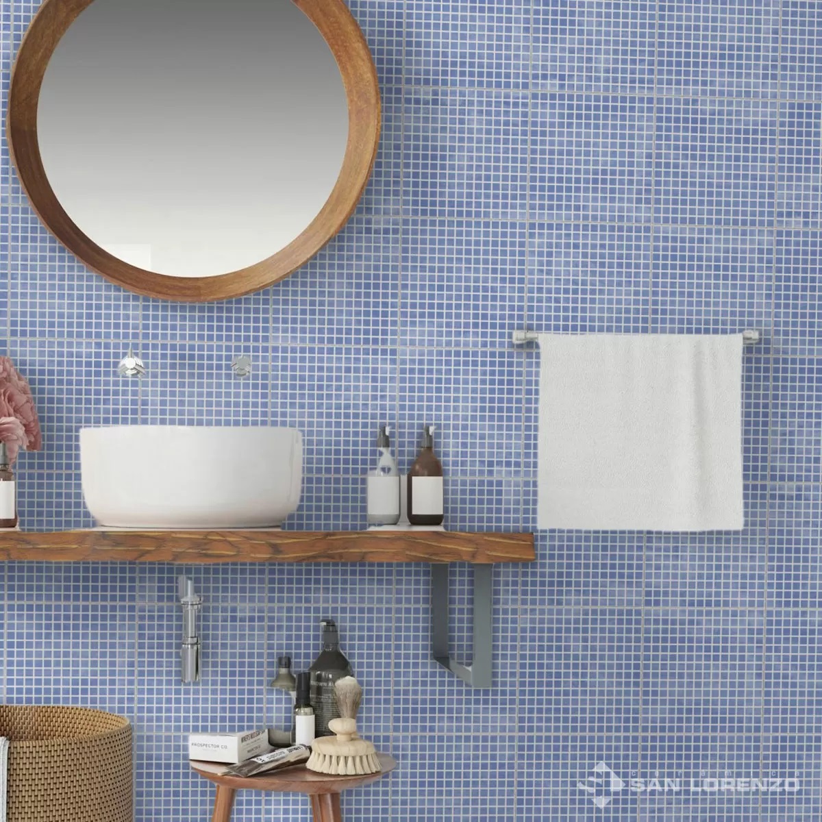 CERAMICA SCOP 33X33 AQUA BLUE FIT CJ.2,07 M2 (PISCINA PILETA AZUL) - Imagen 2