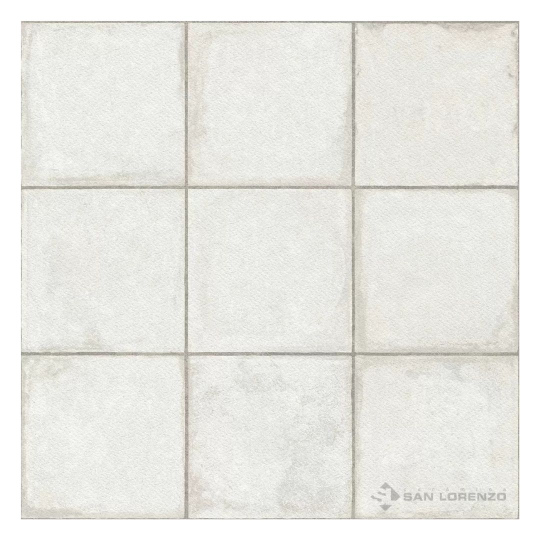 CERAMICA SAN LORENZO 45X45 FLOWER FIT BASE CJ 2,255 M2