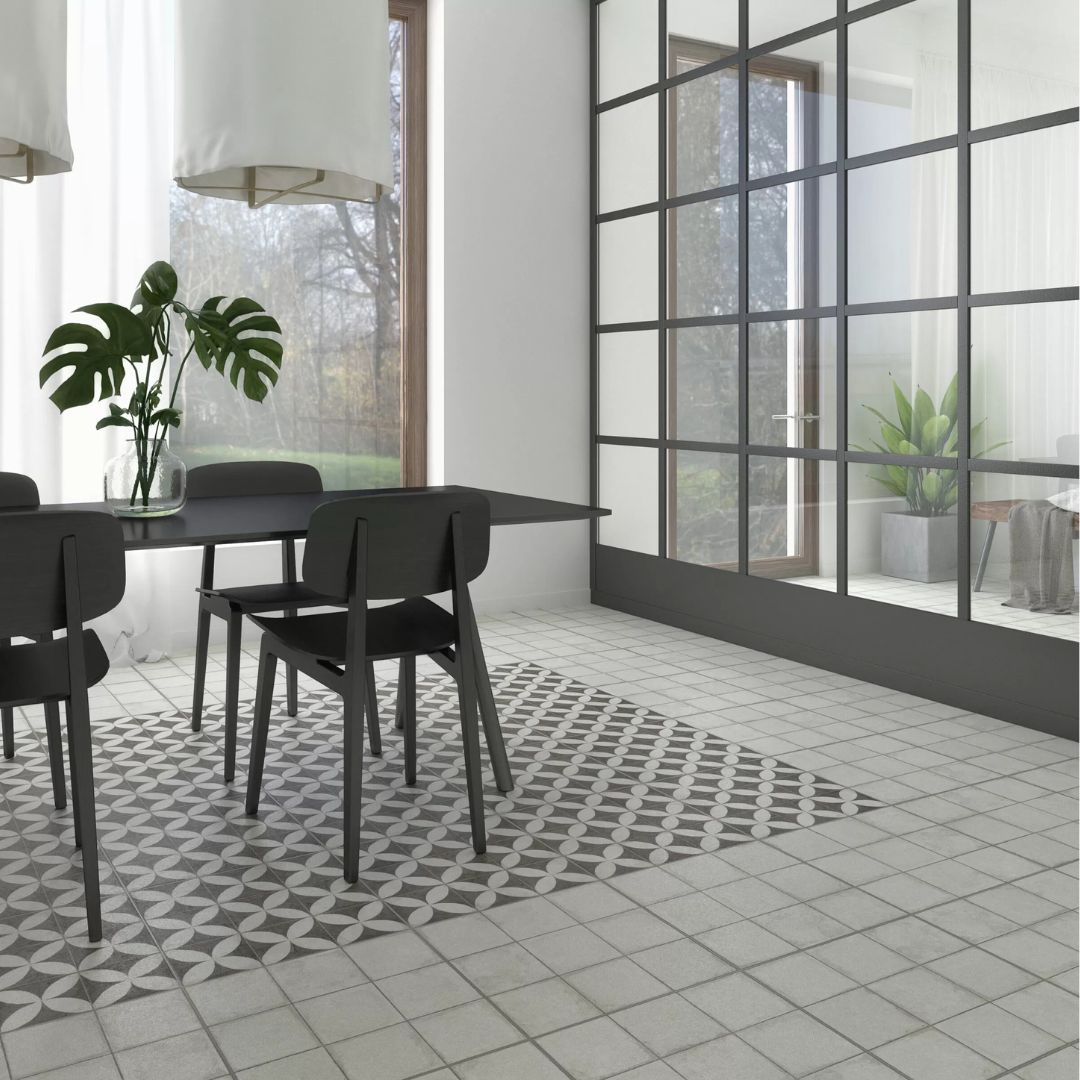CERAMICA SAN LORENZO 45X45 FLOWER FIT BASE CJ 2,255 M2 - Imagen 2