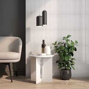 AZULEJO SAN LORENZO 7,7X30,5 FIT WHITE CJ.X 1,08 M2