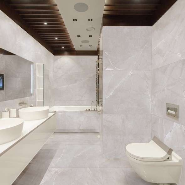 PORCELANATO VITE 60X120 PULPIS IVORY PULIDO ECO CJ 2,16 M2 (MARMOL MARFIL) - Image 3