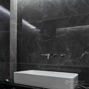 PORCELANATO SAN LORENZO 60X120 MARMOL SURIA GREY PULIDO CJ. 2,16 M2 (GRIS)