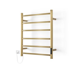 ATRIM TOALLERO ELEC. 1111+COCO FLOW 60X50X12CM ORO MATE HAS