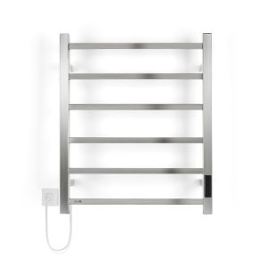 ATRIM TOALLERO ELECTRICO 1137+CUBIC FLOW 60X50X12CM CR BRILLANTE