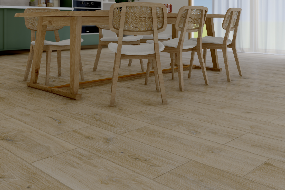 CERAMICA CORTINES 19,5X59,5 WOOD CLASSIC RECT.CJ.1,85 M2 (MADERA MARRON) - Imagen 2