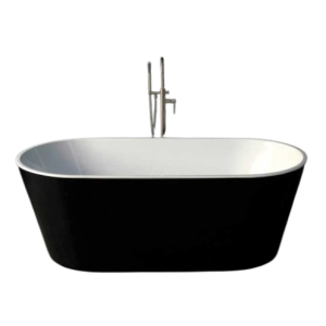 ZEDRA WMI160A BAÑERA ACRILICA WAVE MIDNIGHT NEGRA 160X75X58 CM