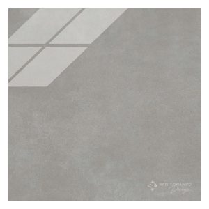 PORCELANATO SAN LORENZO 60X60 MODUS ART GRIS PULIDO RECT. CJ 1.80 M2